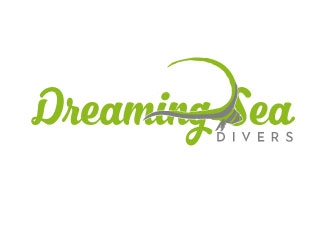 Dreaming Sea Divers logo design by AYATA