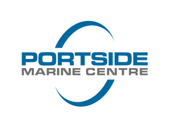PORTSIDE Marine Centre logo design by rief