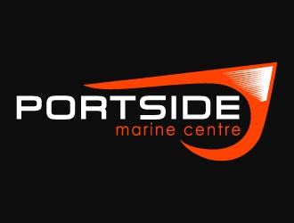PORTSIDE Marine Centre logo design by MUSANG