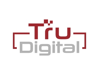 TruDigital logo design by akilis13