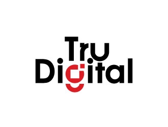 TruDigital logo design by sanworks