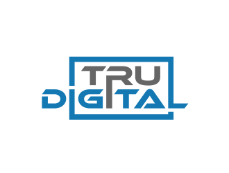 TruDigital logo design by serprimero