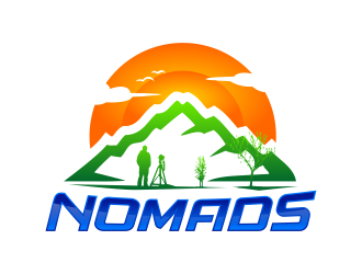 Nomads.com logo design by iqbal