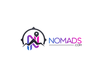 Nomads.com logo design by FloVal