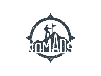 Nomads.com logo design by jacobwdesign