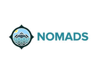 Nomads.com logo design by jacobwdesign