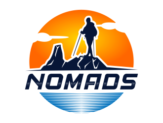 Nomads.com logo design by iqbal