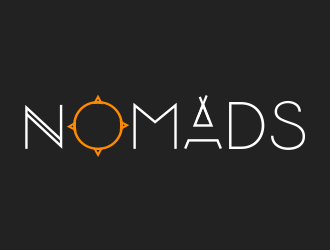 Nomads.com logo design by aldesign