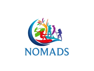 Nomads.com logo design by nehel