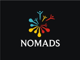 Nomads.com logo design by nehel