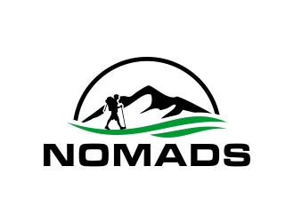 Nomads.com logo design by done