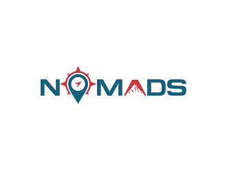 Nomads.com logo design by kopipanas
