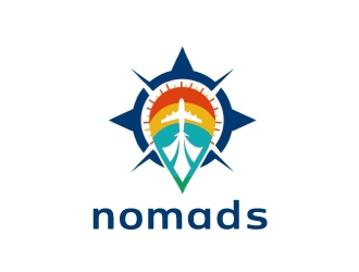 Nomads.com logo design by nehel