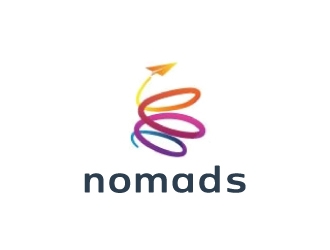 Nomads.com logo design by nehel