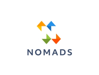 Nomads.com logo design by nehel