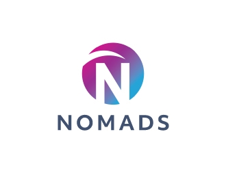 Nomads.com logo design by nehel