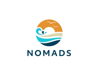 Nomads.com logo design by nehel
