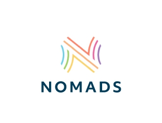 Nomads.com logo design by nehel