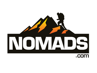 Nomads.com logo design by kunejo