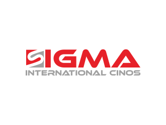 Sigma International   Cinos logo design by Greenlight