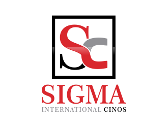 Sigma International   Cinos logo design by kopipanas