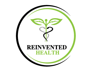 Reinvented Health logo design by bluespix