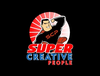 SuperCreativePeople logo design by DanizmaArt