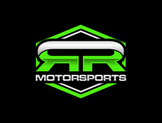 R and R Motorsports logo design by ammad