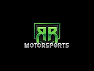 R and R Motorsports logo design by Zoeldesign