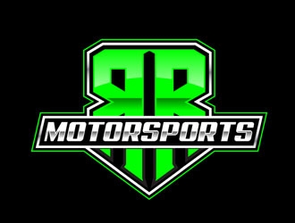 R and R Motorsports logo design by frontrunner