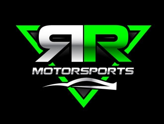 R and R Motorsports logo design by LogoInvent