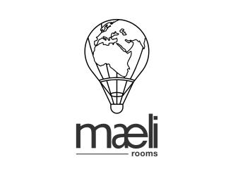 maeli rooms logo design by Gravity