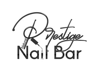 Prestige Natural Nail Bar logo design by DreamLogoDesign