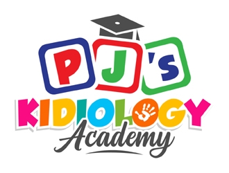 PJs Kidiology Academy logo design by MAXR