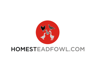HomesteadFowl.com logo design by Diancox