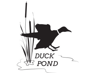 Duck Pond logo design by not2shabby