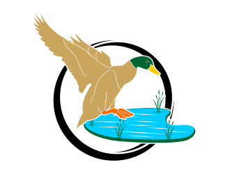 Duck Pond logo design by beejo