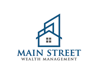 Main Street Wealth Management logo design by mhala