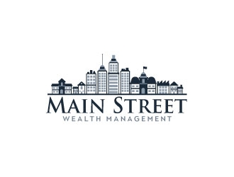 Main Street Wealth Management logo design by AYATA