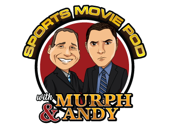 Sports Movie Pod with Murph & Andy logo design by JMikaze