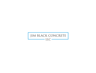 Jim Black Concrete LLC logo design by logitec