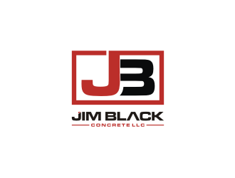 Jim Black Concrete LLC logo design by Adundas