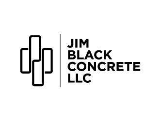Jim Black Concrete LLC logo design by fritsB