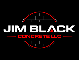 Jim Black Concrete LLC logo design by ingepro