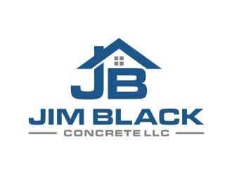 Jim Black Concrete LLC logo design by tejo