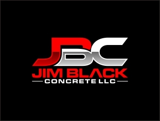 Jim Black Concrete LLC logo design by agil
