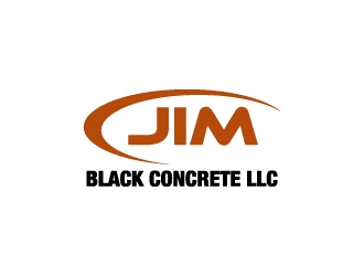 Jim Black Concrete LLC logo design by wongndeso
