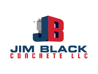 Jim Black Concrete LLC logo design by IanGAB