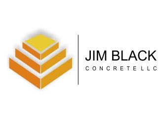Jim Black Concrete LLC logo design by nikkl