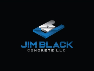 Jim Black Concrete LLC logo design by keptgoing